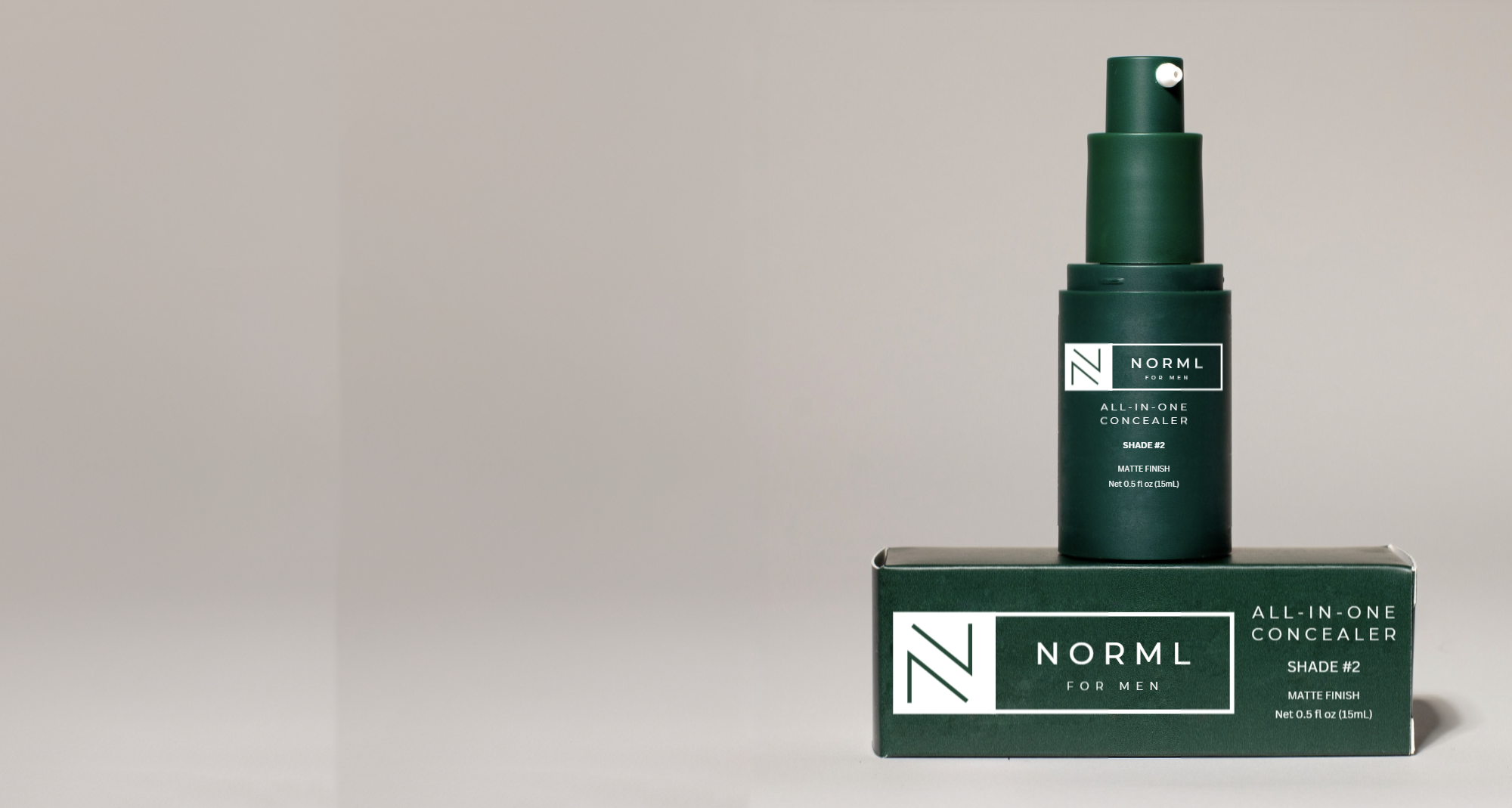 Norml Men's Discreet All-in-One Concealer – Norml For Men